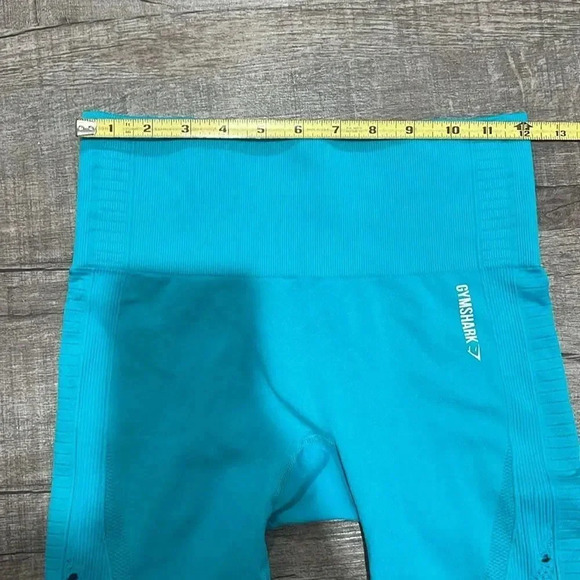 Gymshark - Energy Seamless Leggings - Teal - S/M - Gently Used!! - Picture 8 of 9
